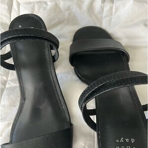 COPY - Black 3” heel sandals